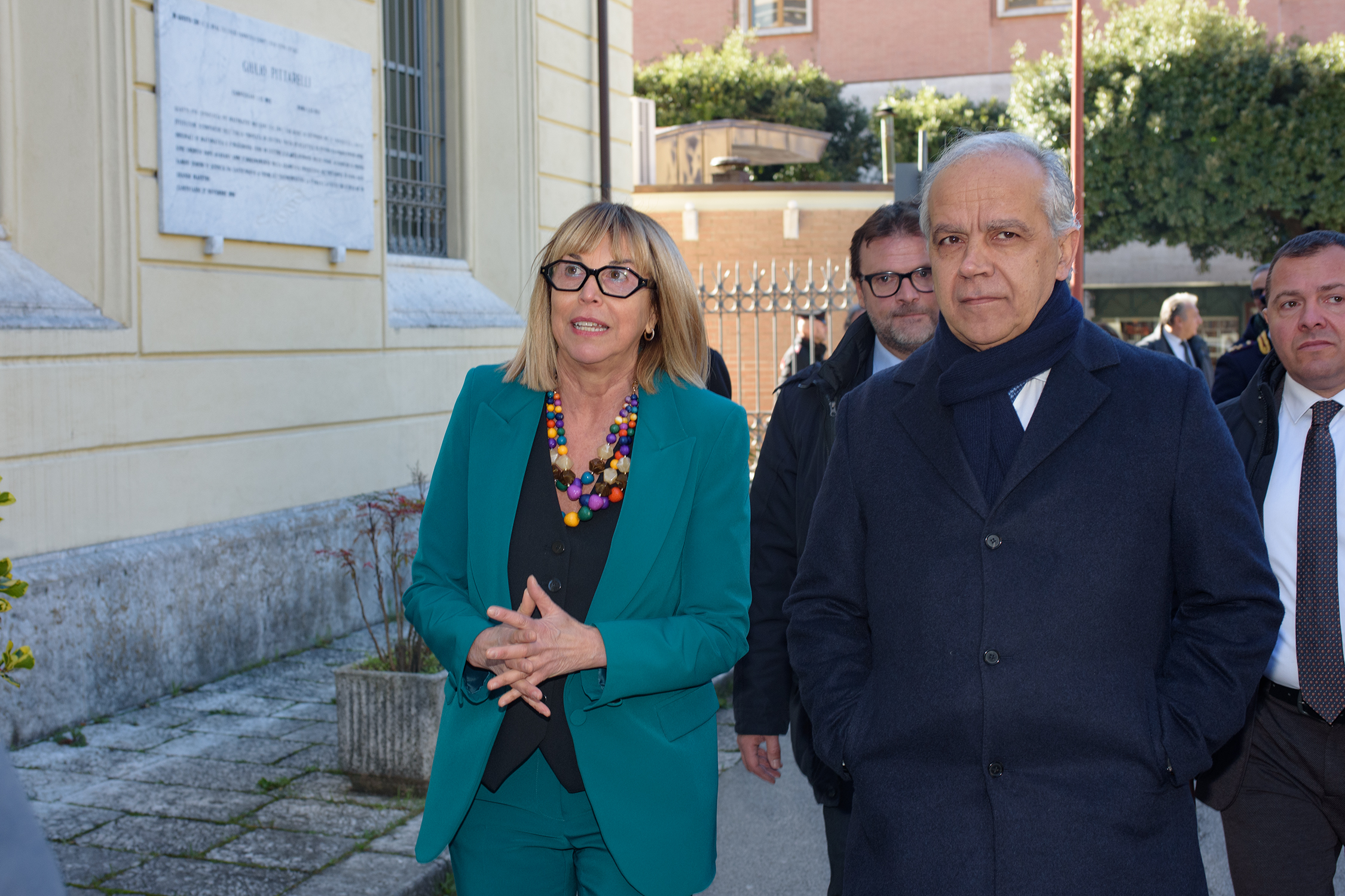 22 gennaio 2024 – Premiazione del concorso il #valoredelrispetto contro il femminicidio e la violenza di genere alla presenza del Ministro Piantedosi.