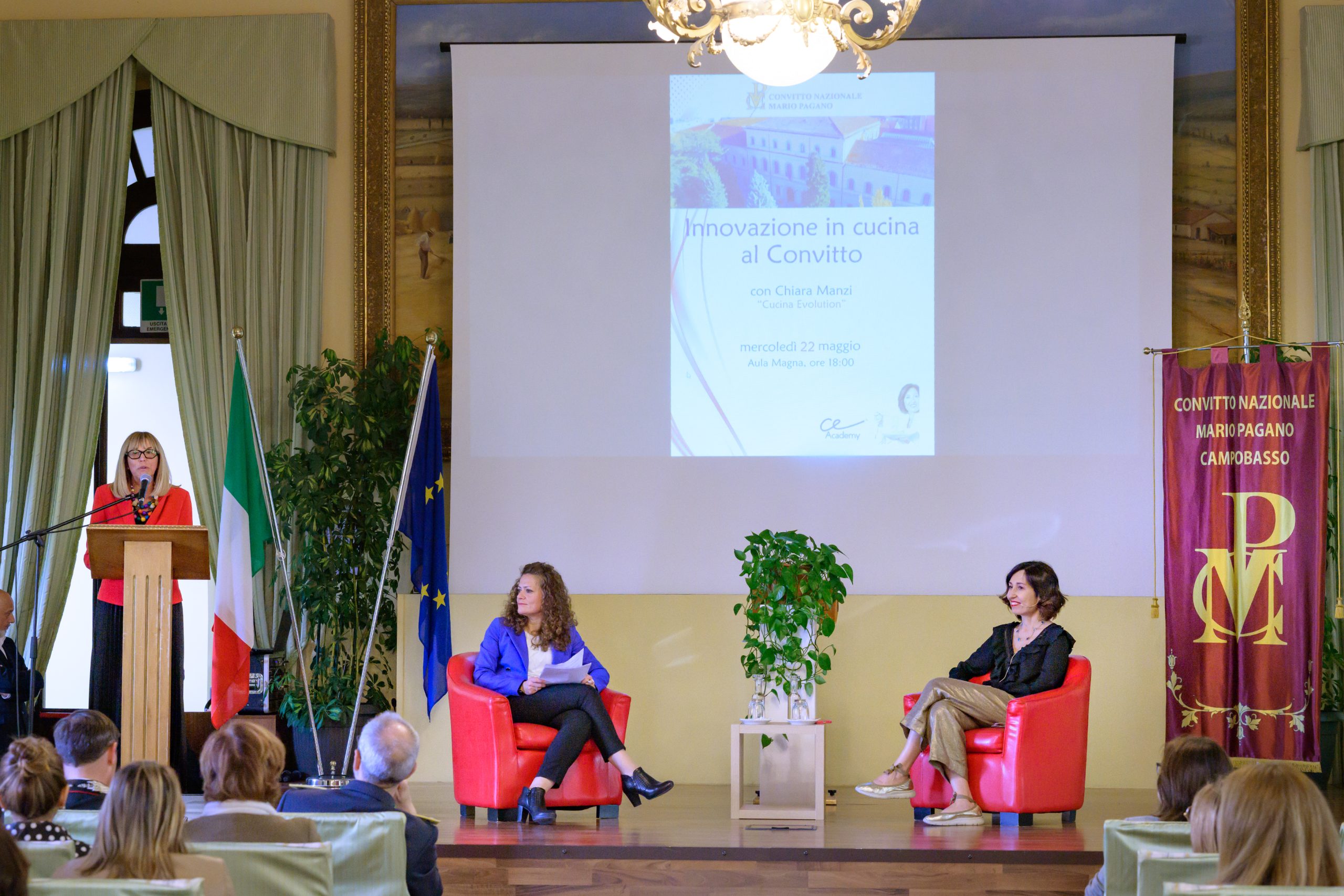 22 maggio 2024 – Convitto Nazionale Mario Pagano – “Cucina Evolution” con Chiara Manzi