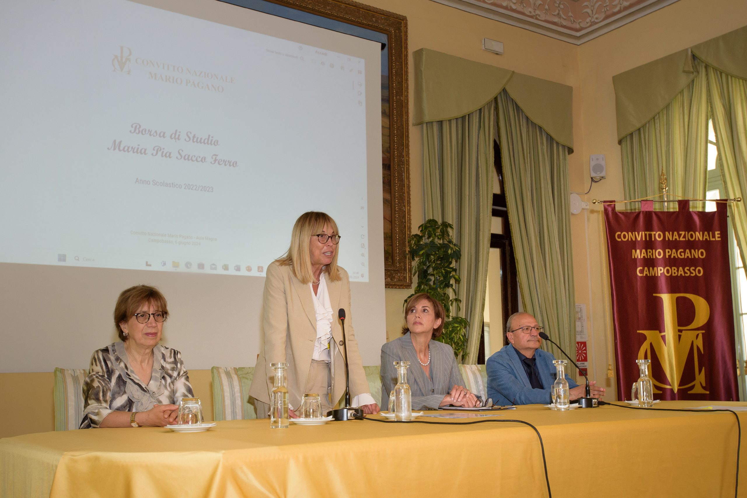 6 giugno 2024 – Convitto Nazionale Mario Pagano – Borsa di Studio “Maria Pia Sacco Ferro”